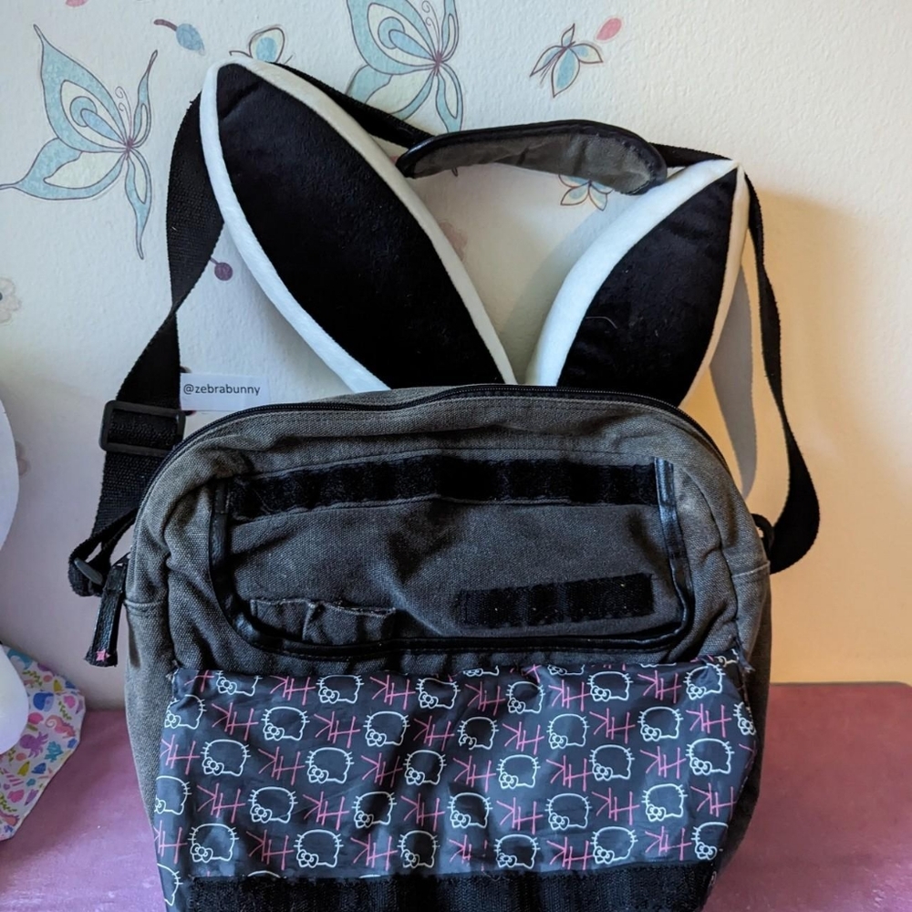 hello kitty punk tote bag ☠️💀 - Picture 6 of 8